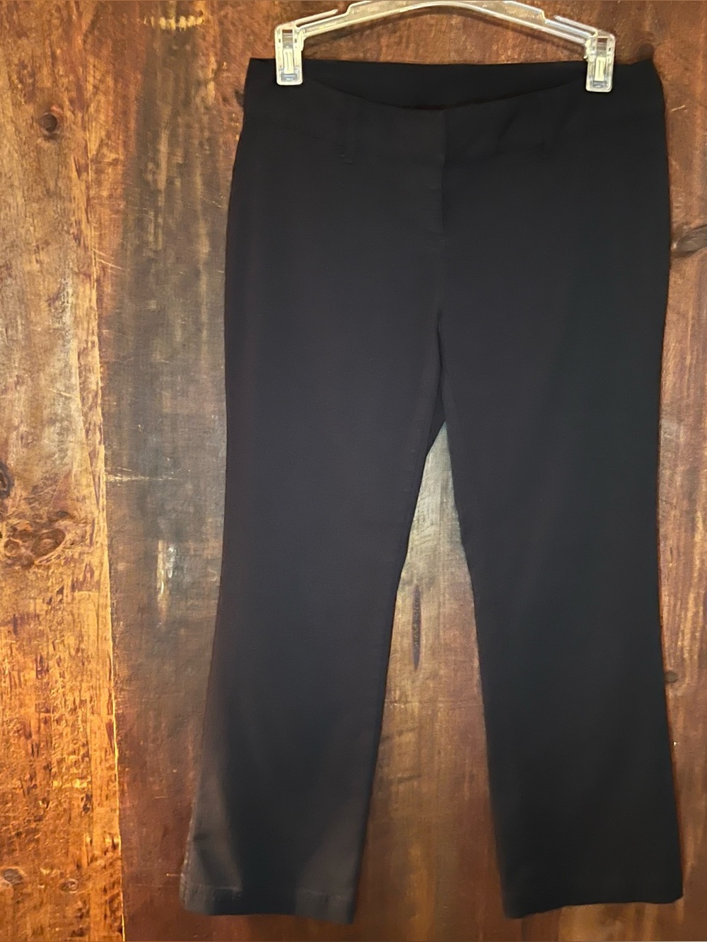 Black Women's Straight Leg capris
